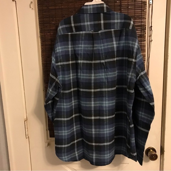 Jachs Thick Heritage Flannel Long Sleeve 100% Cotton Button Down - Picture 4 of 7